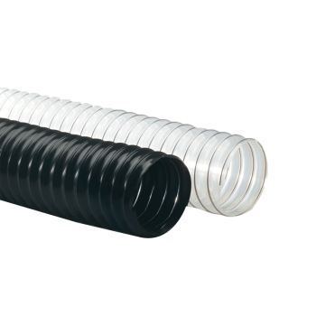 Flexaust® FLE FLX-THANE LD CLR 6 X 25